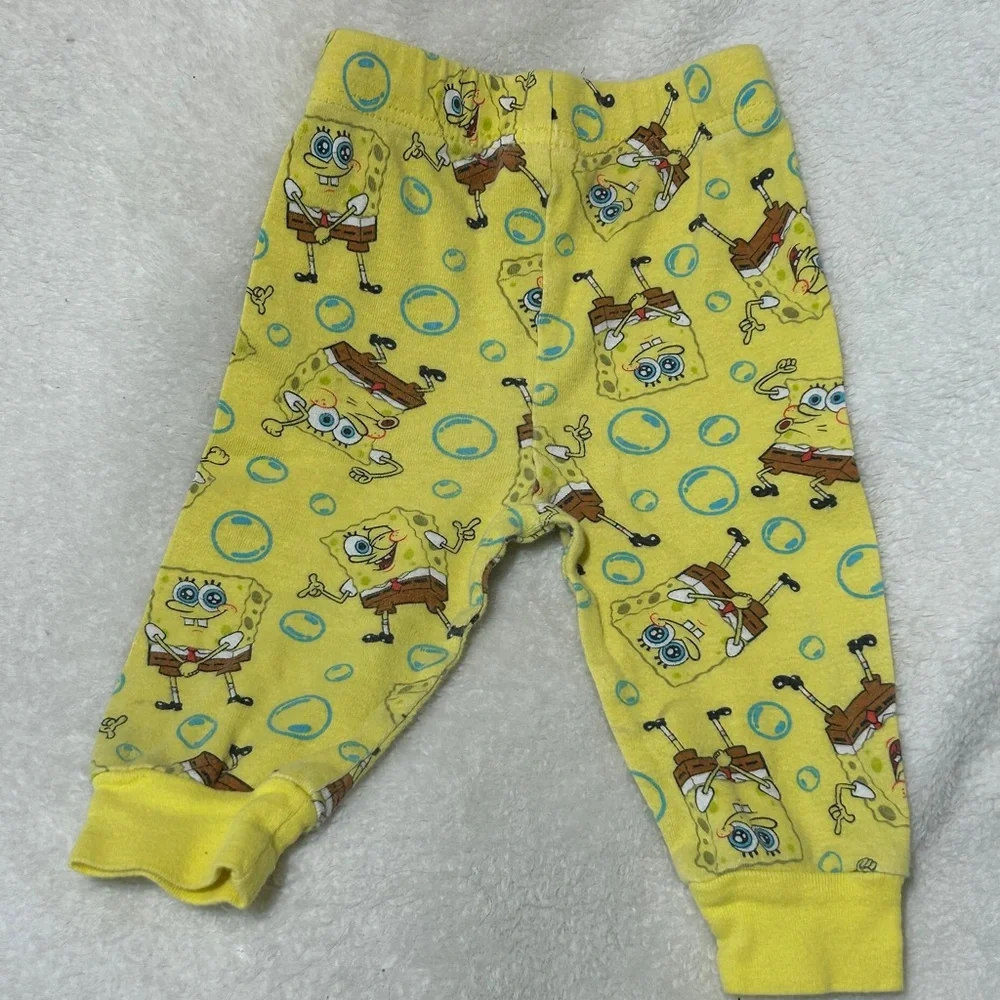 Yellow SpongeBob Pajama Pants